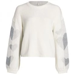 Splendid Coming & Going Heart Sweater