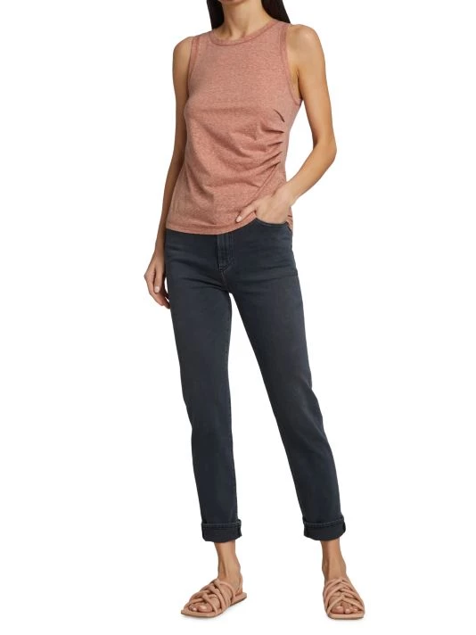 Splendid Arrow Ruched Tank Top Sierra - Image 2