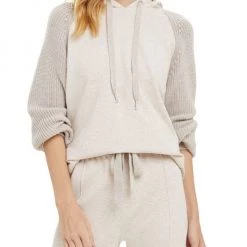 Splendid Shea Raglan-Sleeve Pullover Hoodie