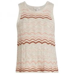 Splendid Yuma Pointelle-Knit Sleeveless Sweater