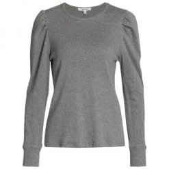 Splendid Ingrid Long-Sleeve T-Shirt Black