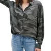 Splendid Chrissy Camo Print Shirt