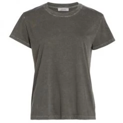 Splendid Georgie Crewneck T-Shirt Vintage Olive Brown