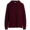 Splendid Becca Cashmere Hoodie Black Cherry