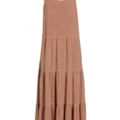 Splendid Mirage Scoopneck Tiered Dress White