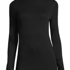 Splendid Knit Turtleneck White