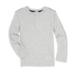 Splendid Little Boy's & Boy's Henley Shirt For Kids Navy