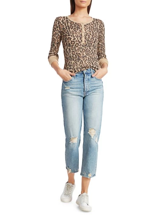 Splendid Leo Forever Printed Henley - Image 2