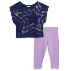 Splendid Baby Girl's 2-Piece Big Star Top & Leggings Set For Kids