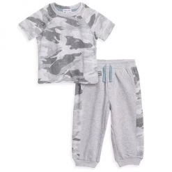 Splendid Baby Boy's 2-Piece Camo-Print T-Shirt & Jogger Pants Set For Kids