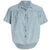Splendid Soleil Cotton Chambray Top