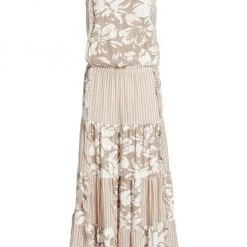 Splendid Misty Patchwork Midi-Dress