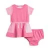 Splendid Baby Girl's 2-Piece Blushing Dress & Bloomers Set For Kids