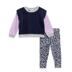 Splendid Baby Girl's 2-Piece Sweet Leo Sweater & Leggings Set For Kids