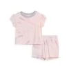 Splendid Baby Girl's Cotton Candy 2-Piece Tee & Shorts Set For Kids