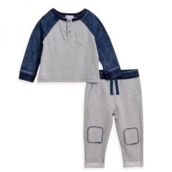 Splendid Baby Boy's 2-Piece Big League Top & Pants Set For Kids
