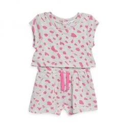 Splendid Little Girl's Sugar And Spice Romper For Kids