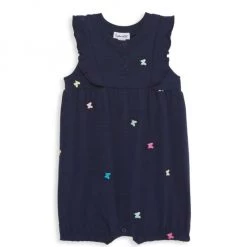 Splendid Baby Girl's Rainbow Butterfly Romper For Kids