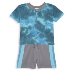 Splendid Baby Boy's 2-Piece High Tide Henley & Shorts Set For Kids