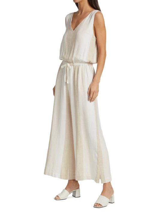 Splendid Kianna Stripe Linen Jumpsuit - Image 4
