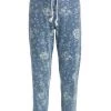 Splendid Floral Cotton Cropped Sweatpant