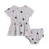 Splendid Baby Girl's 2-Piece Scattered Heart Dress & Bloomers Set For Kids